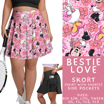 Batch #457 - Magical Character Love Collection - Closes 12/1 - ETA mid Jan - Bestie Love Skort