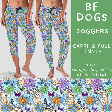 Batch #215 - Cool Characters 5 - Closes 10/11 - ETA late Nov - BF Dogs Full and Capri Length Joggers