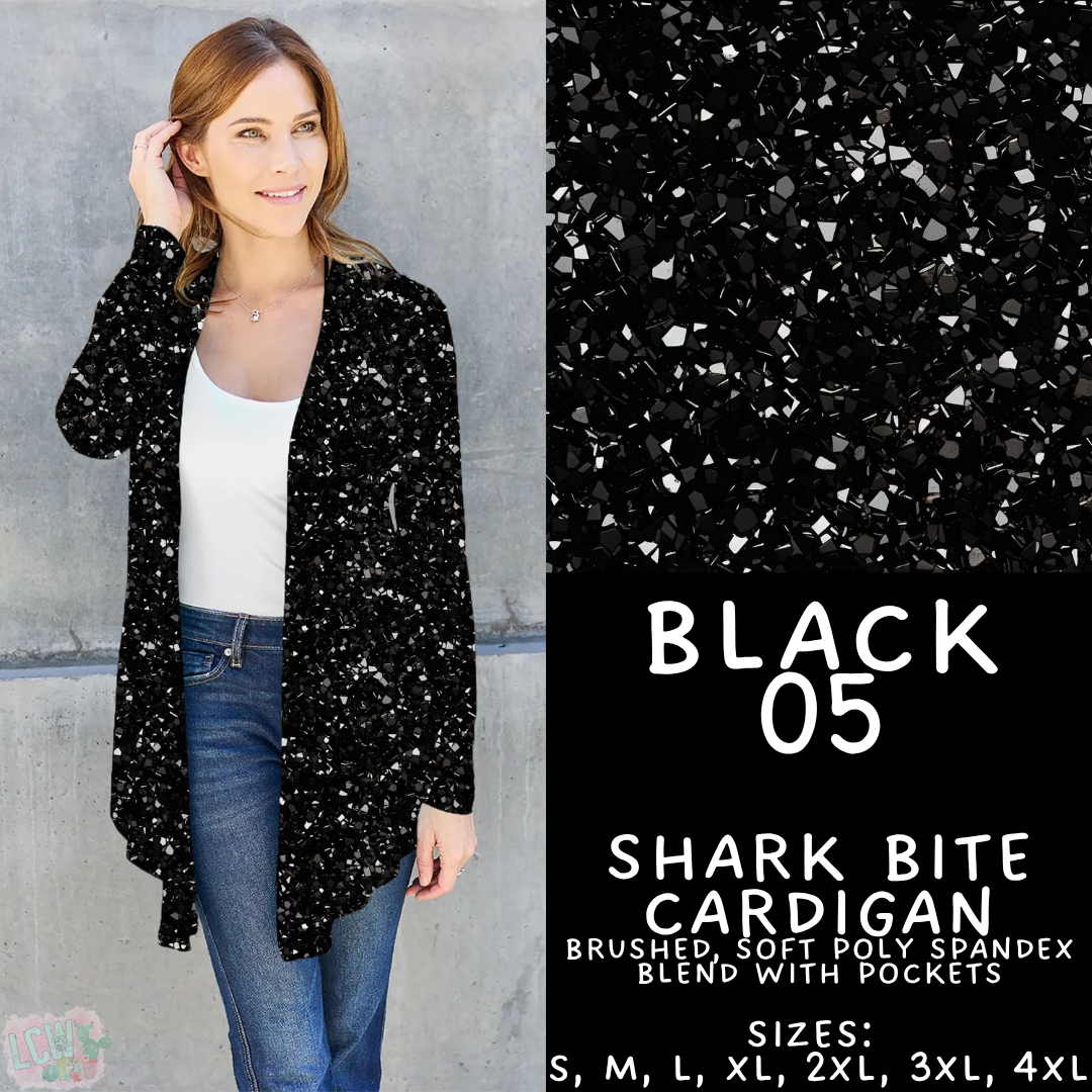 Batch #459 - Black Collection - Closes 12/4 - ETA late Jan - Black 05 Cardigan