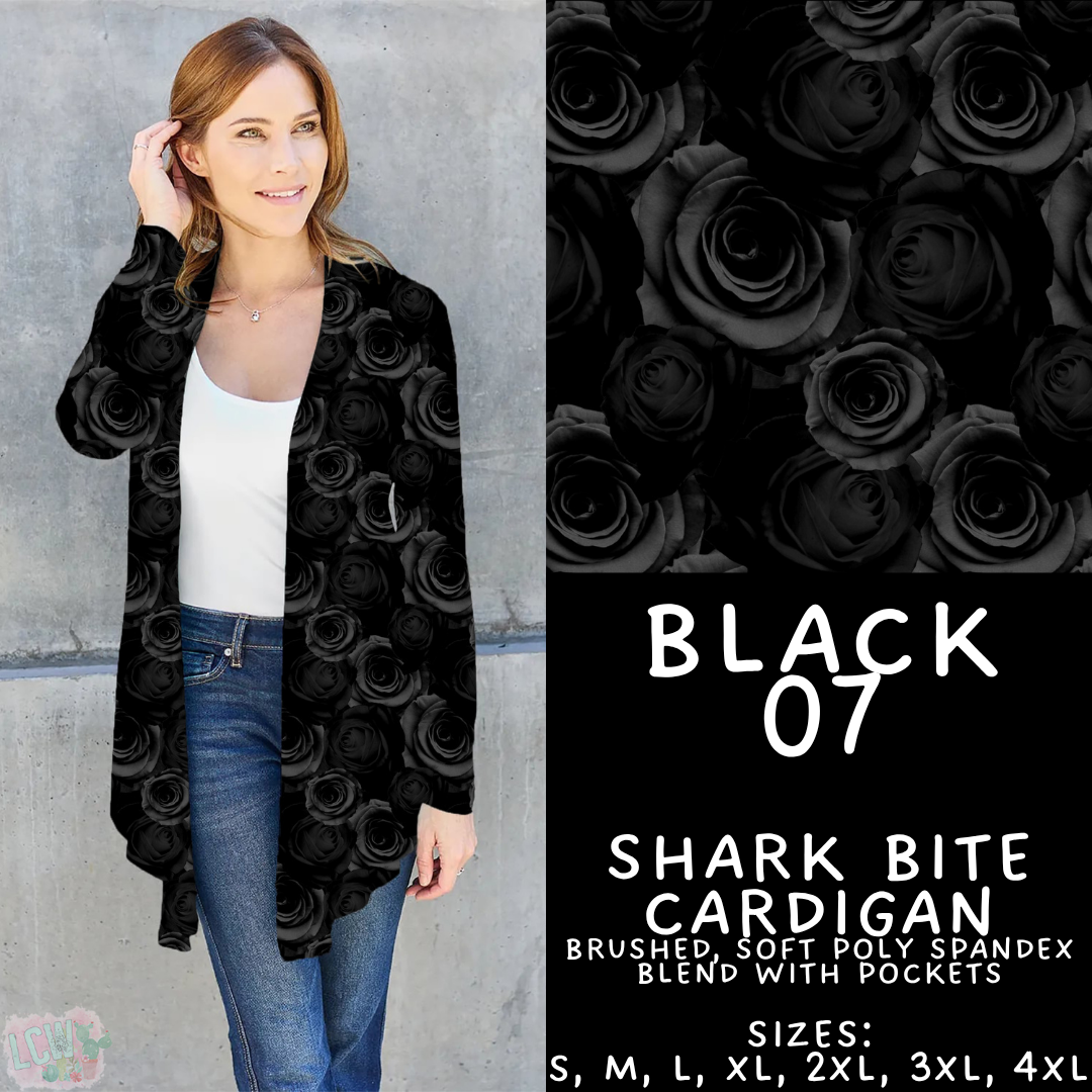 Batch #459 - Black Collection - Closes 12/4 - ETA late Jan - Black 07 Cardigan