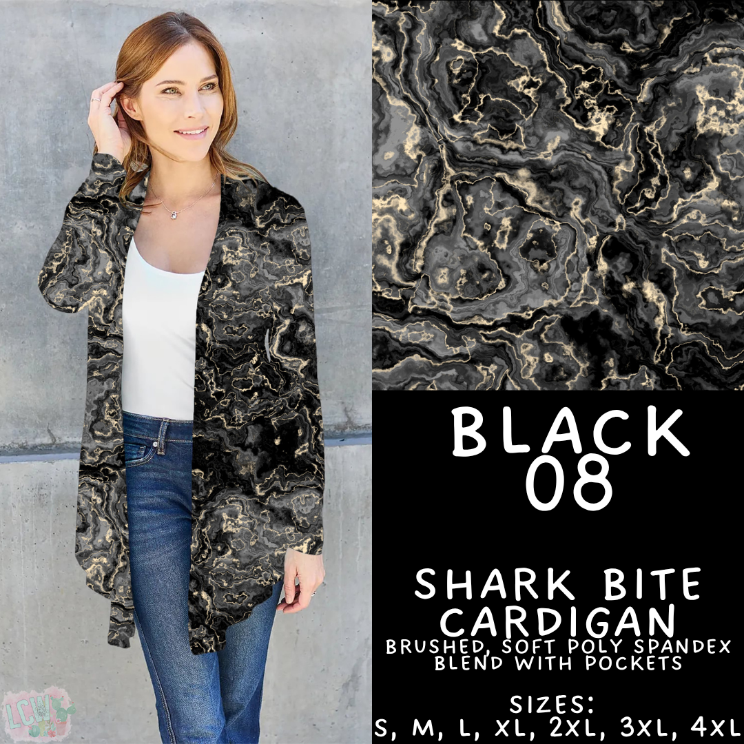 Batch #459 - Black Collection - Closes 12/4 - ETA late Jan - Black 08 Cardigan