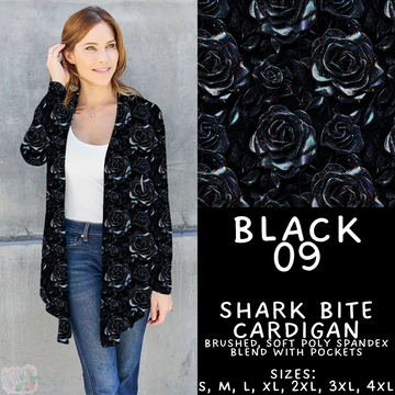 Batch #459 - Black Collection - Closes 12/4 - ETA late Jan - Black 09 Cardigan