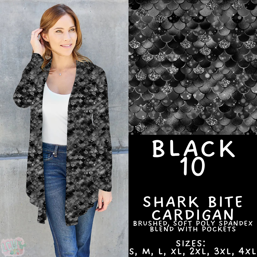 Batch #459 - Black Collection - Closes 12/4 - ETA late Jan - Black 10 Cardigan