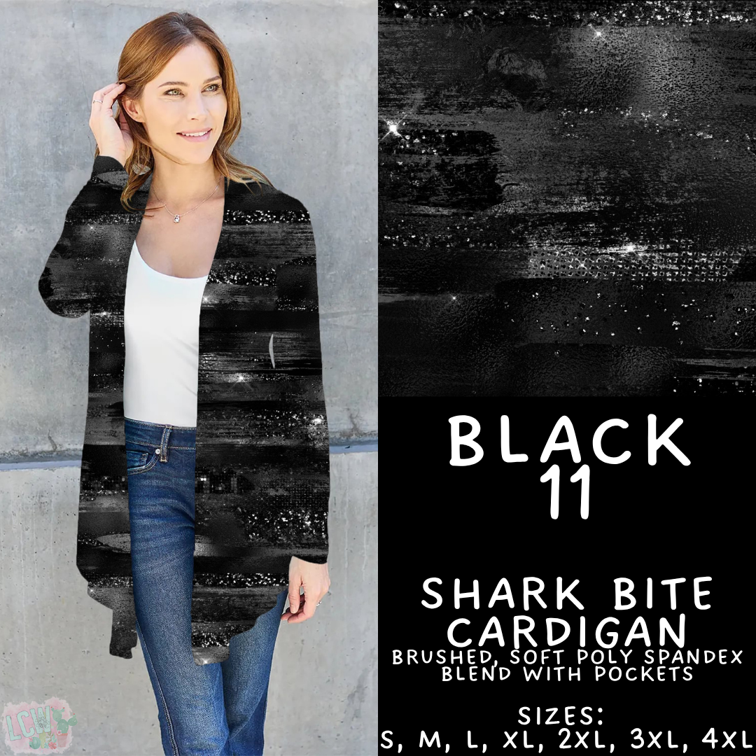 Batch #459 - Black Collection - Closes 12/4 - ETA late Jan - Black 11 Cardigan