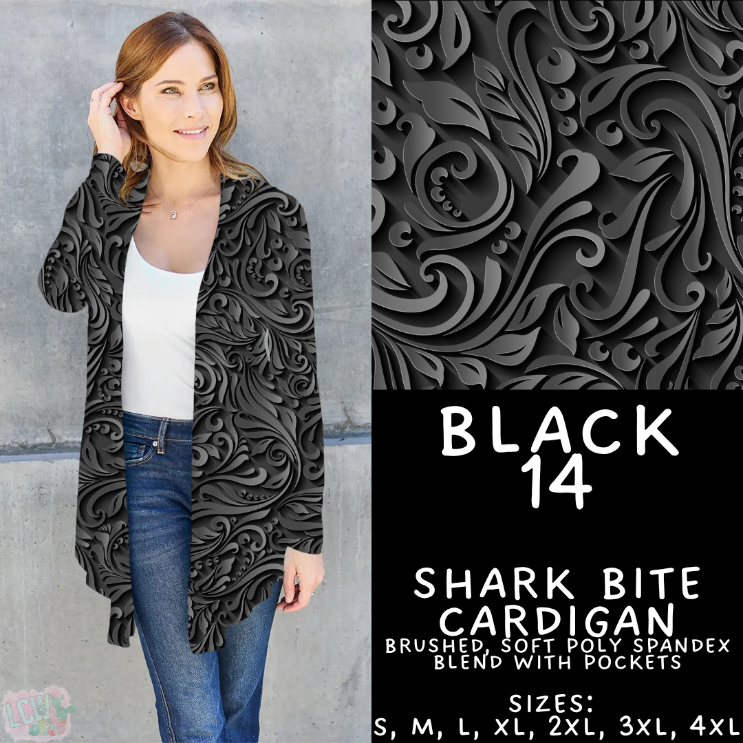 Batch #459 - Black Collection - Closes 12/4 - ETA late Jan - Black 14 Cardigan