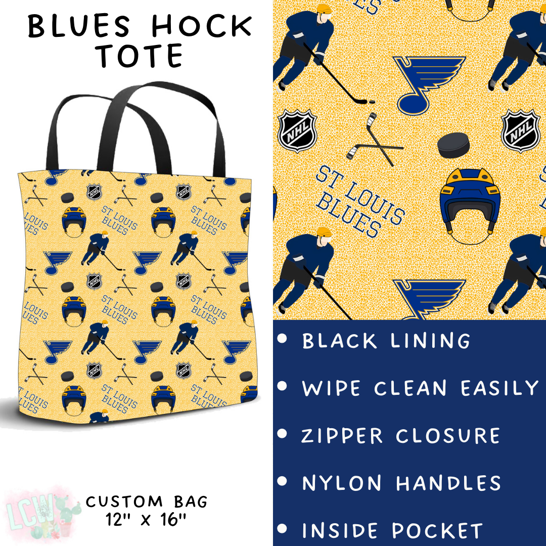 Batch #243 - Hockey - Closes 11/25 - ETA mid Jan - Blues Hock Tote