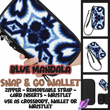 BLUE MANDALA - SNAP & GO WALLETS PREORDER CLOSING 12/18