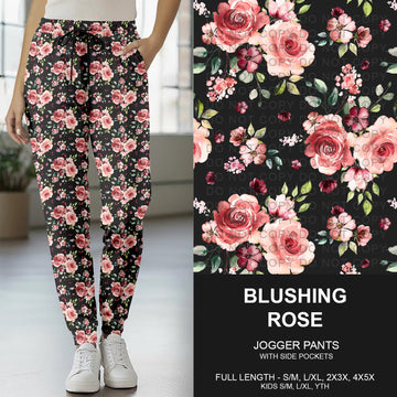 B262 - Preorder Blushing Rose Joggers (Closes 11/23. ETA late Jan.)