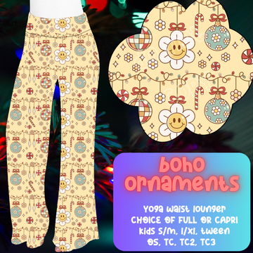 BOHO ORNAMENT - CHRISTMAS RUN - LOUNGER PREORDER CLOSING 9/29