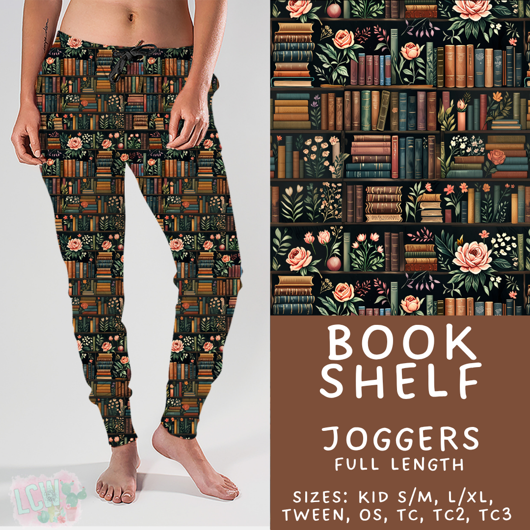 Ready to Ship - Book Shelf Joggers - OS