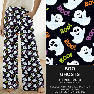 B307 - Preorder Boo Ghosts Lounge Pants (Closes 8/02. ETA: early Oct.)