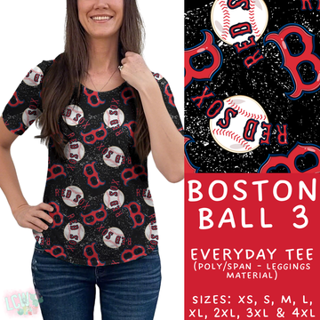 Batch #343 - Home Run Collection - Closes 5/22 - ETA mid July - Boston Ball 3 Everyday Tee