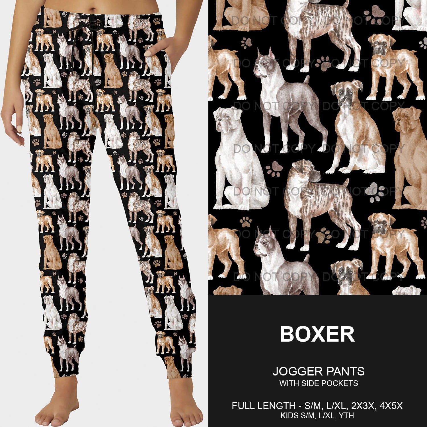 B189 - Preorder Boxer Joggers (Closes 10/25. ETA late Dec.)