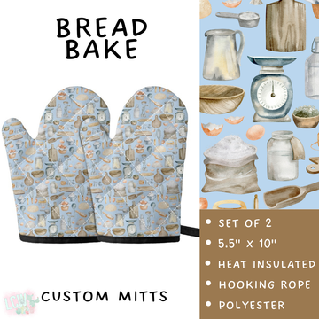 Batch #476 - Bake Off - Closes 1/16 - ETA early/mid March - Bread Bake Oven Mitts