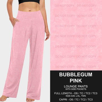 B216 - Preorder Bubblegum Pink Lounge Pants (Closes 3/09. ETA: late May)