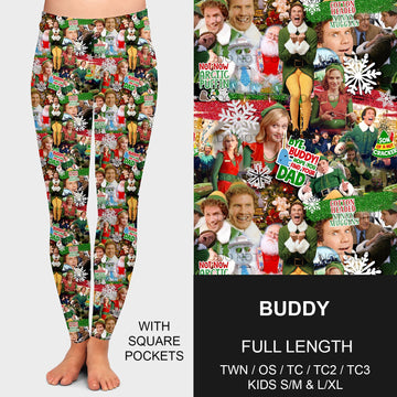 B184 - Preorder Buddy Leggings w/ Pockets (Closes 10/06. ETA early Dec.)