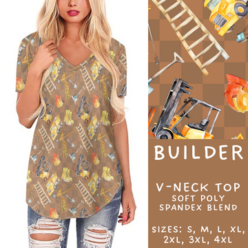 Batch #248 - Careers Collection - Closes 12/4 - ETA late Jan - Builder V-Neck Tee