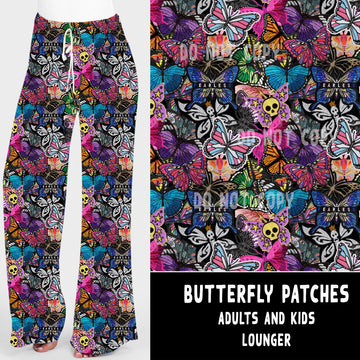 PATCHES RUN-BUTTERFLY PATCHES UNISEX LOUNGER