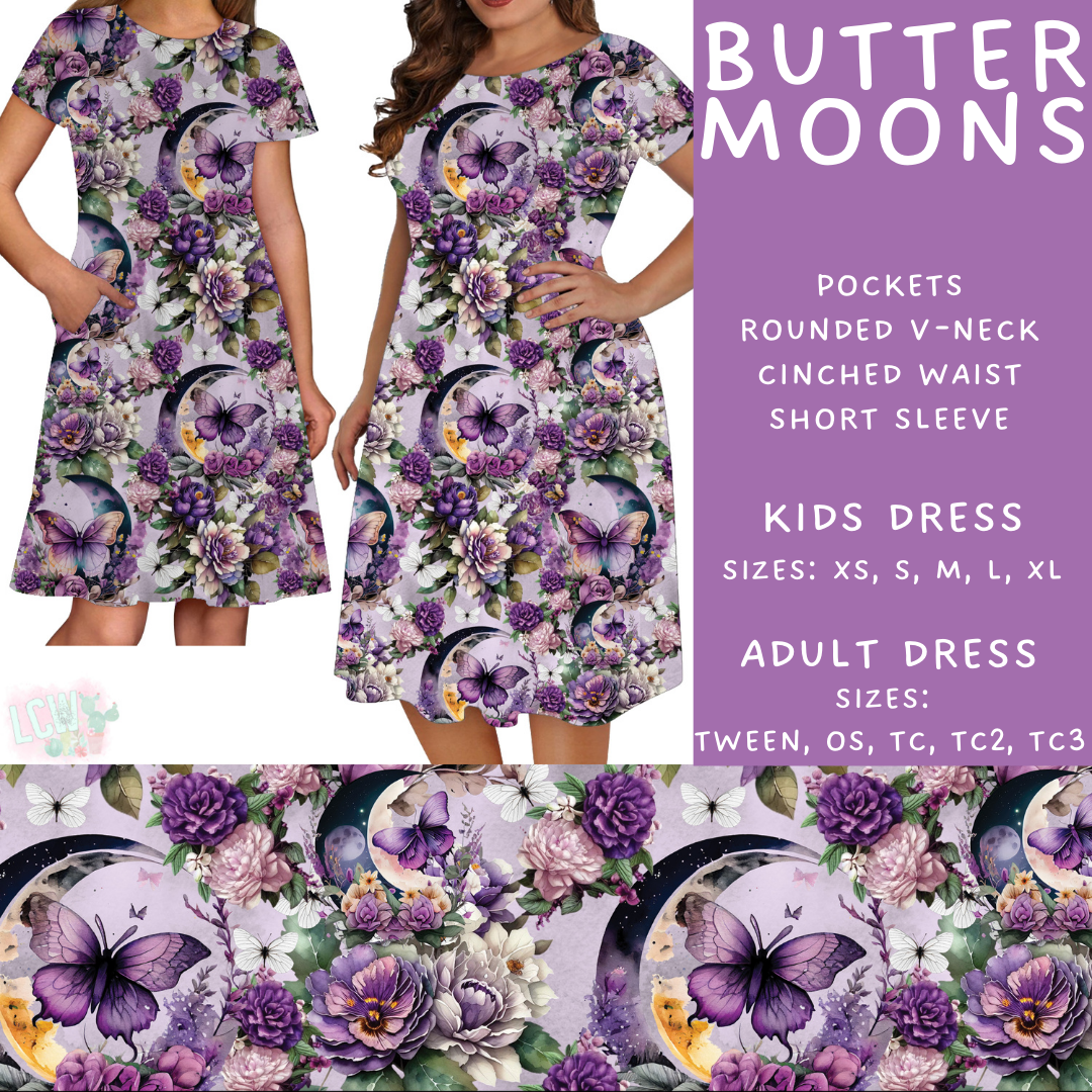 Batch #471 - November Request Run - Closes 1/2 - ETA late Feb - Butter Moons Adult & Kids Dresses
