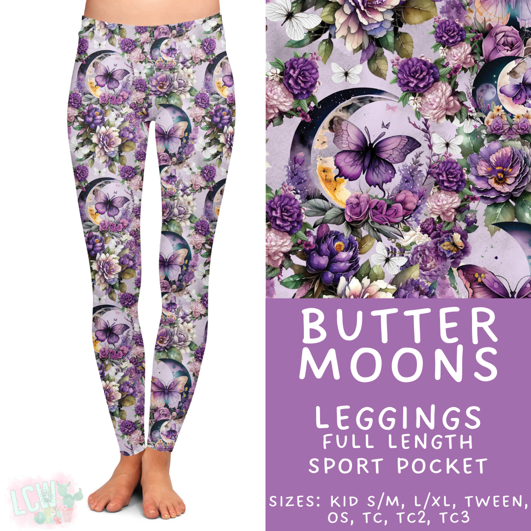 Batch #471 - November Request Run - Closes 1/2 - ETA late Feb - Butter Moons Full Length Leggings