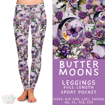 Batch #471 - November Request Run - Closes 1/2 - ETA late Feb - Butter Moons Full Length Leggings