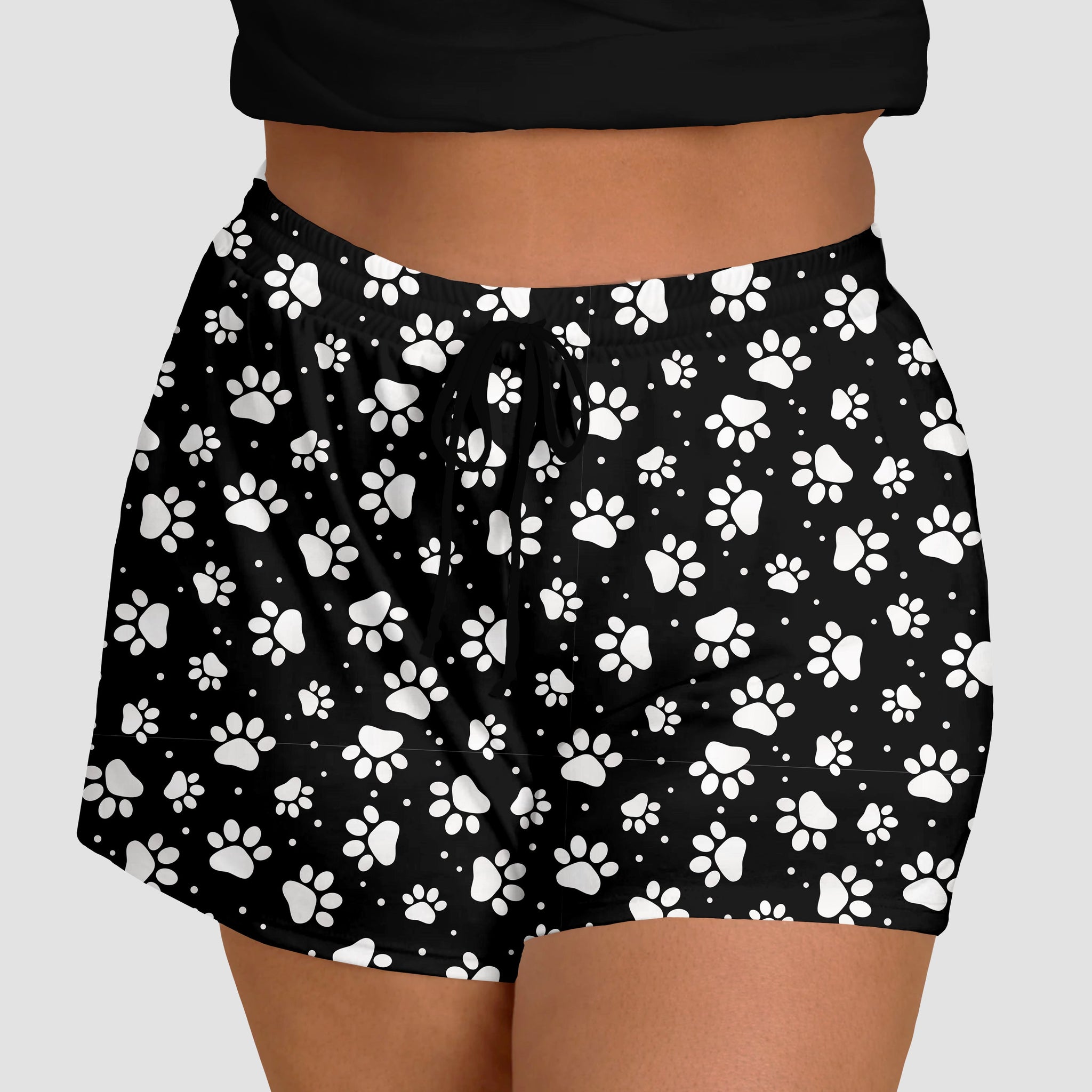 RTS - BW Paws Jogger Shorts