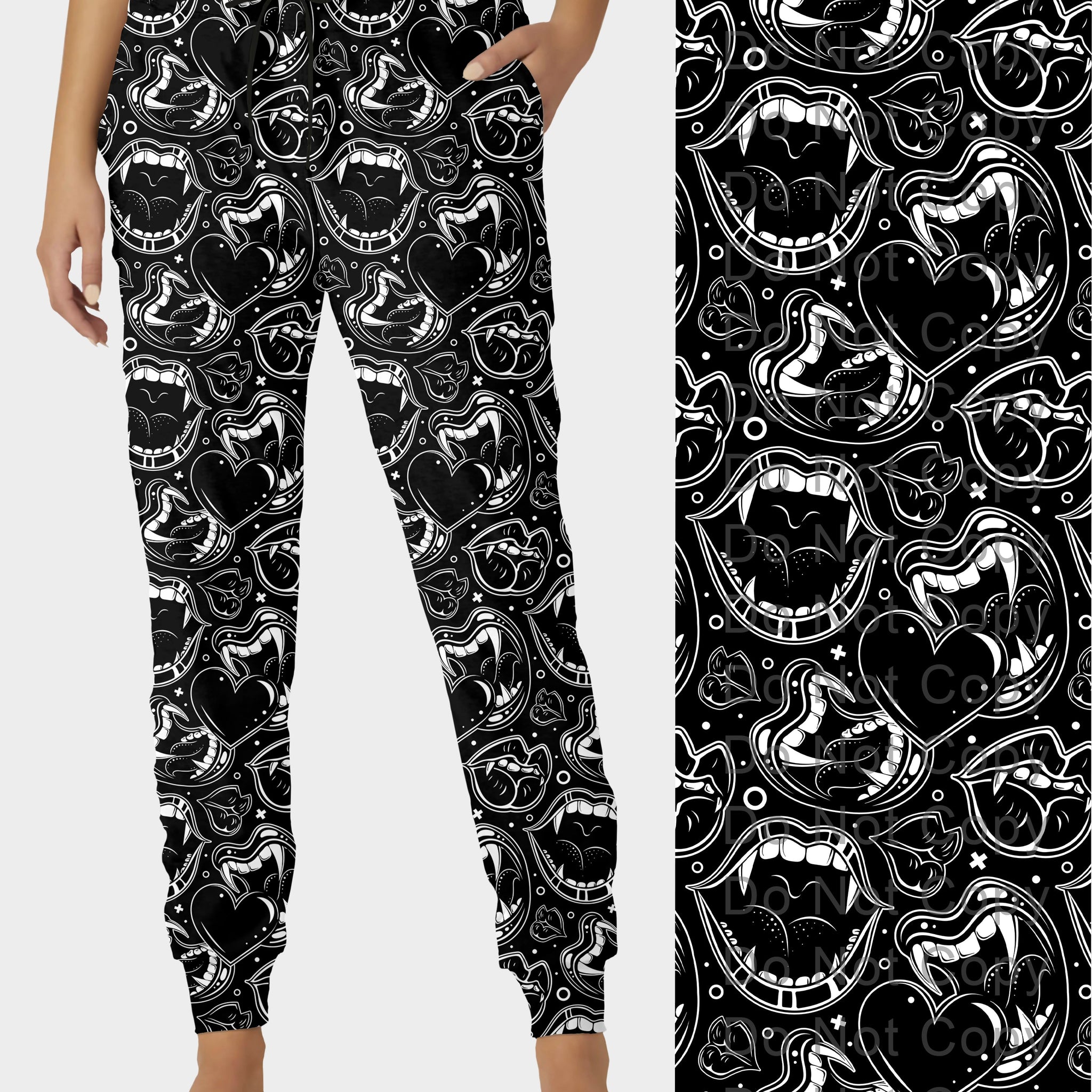 RTS - BW Vampire Fangs Joggers