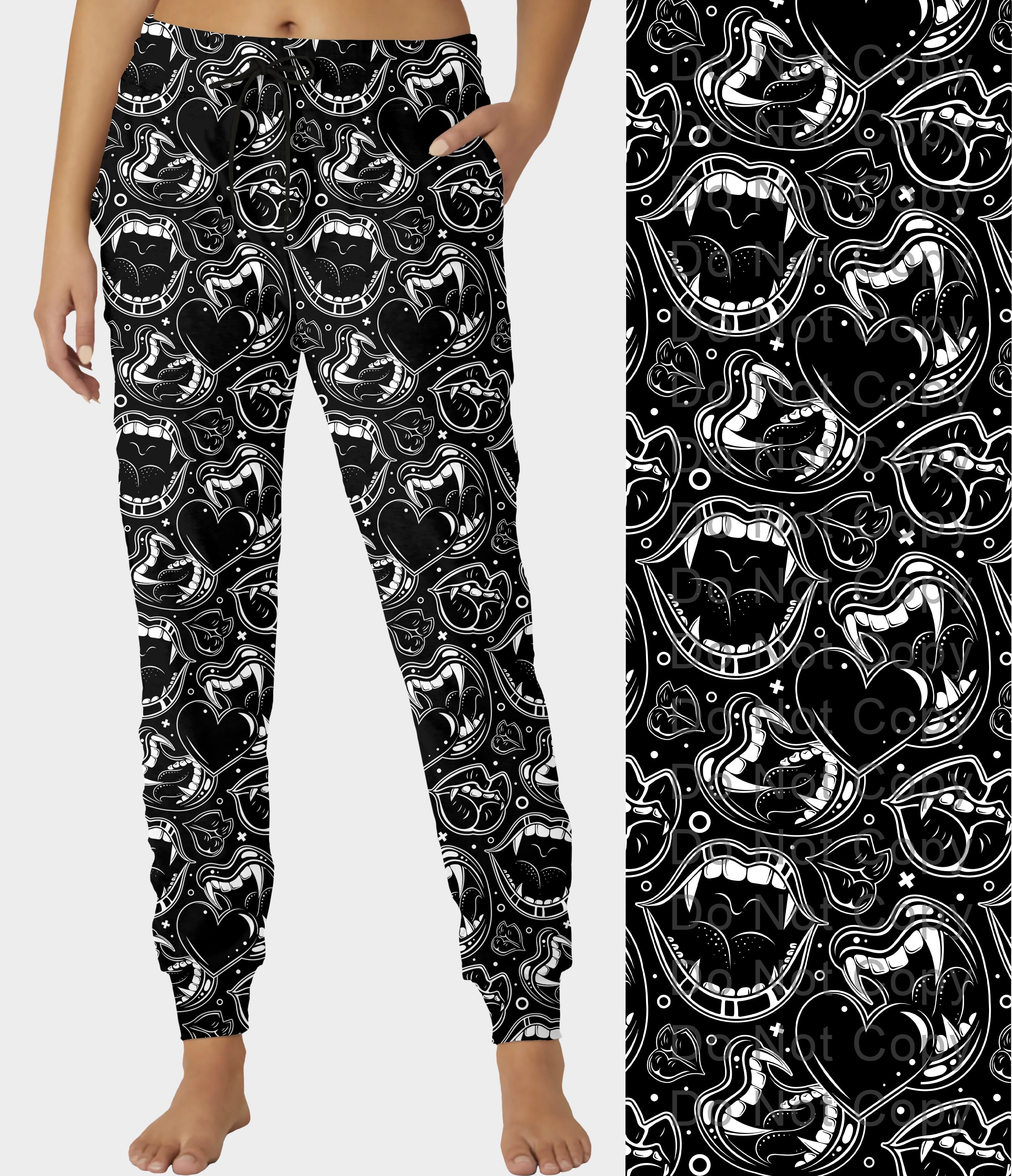RTS - BW Vampire Fangs Joggers