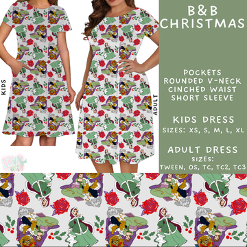 Batch #228 - Christmas Magic 2 - Closes 10/31 - ETA early/mid Dec - B&B Christmas Adult & Kids Dresses