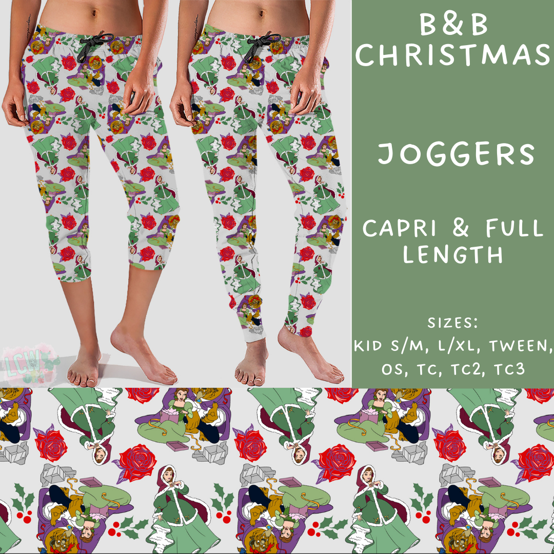 Batch #228 - Christmas Magic 2 - Closes 10/31 - ETA early/mid Dec - B&B Christmas Full and Capri Length Joggers