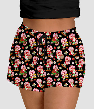 RTS - Berry Strawberry Jogger Shorts