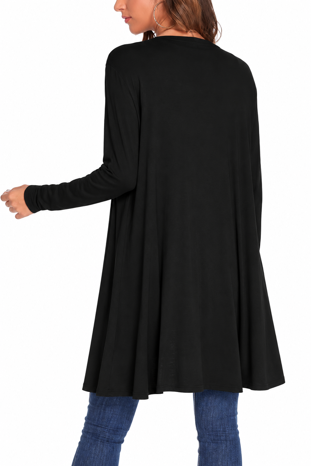 Sweater Cardigan w/ Pockets - knee length