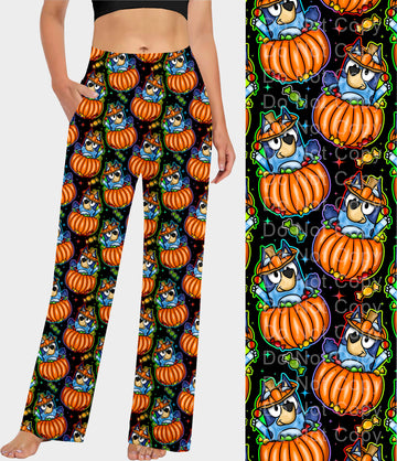 RTS - Blue Pumpkin Lounge Pants