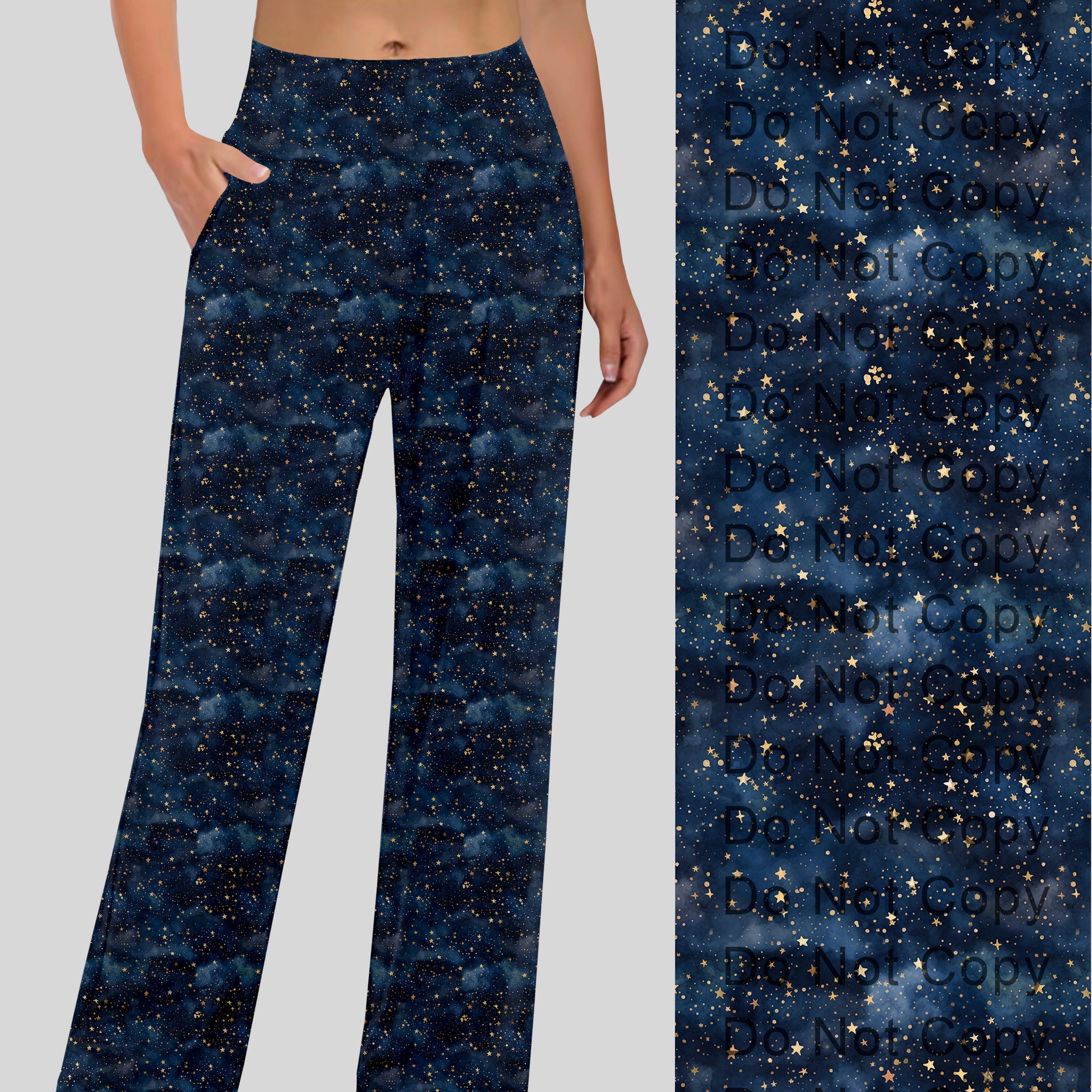 RTS - Blue Starry Sky Lounge Pants