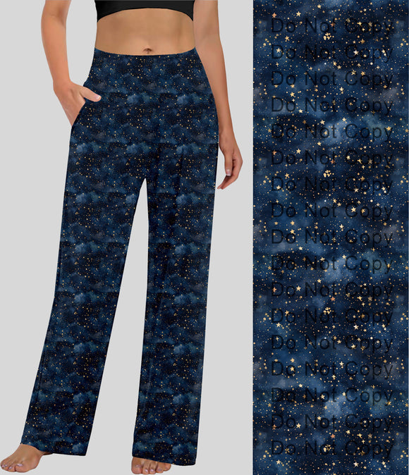 RTS - Blue Starry Sky Lounge Pants