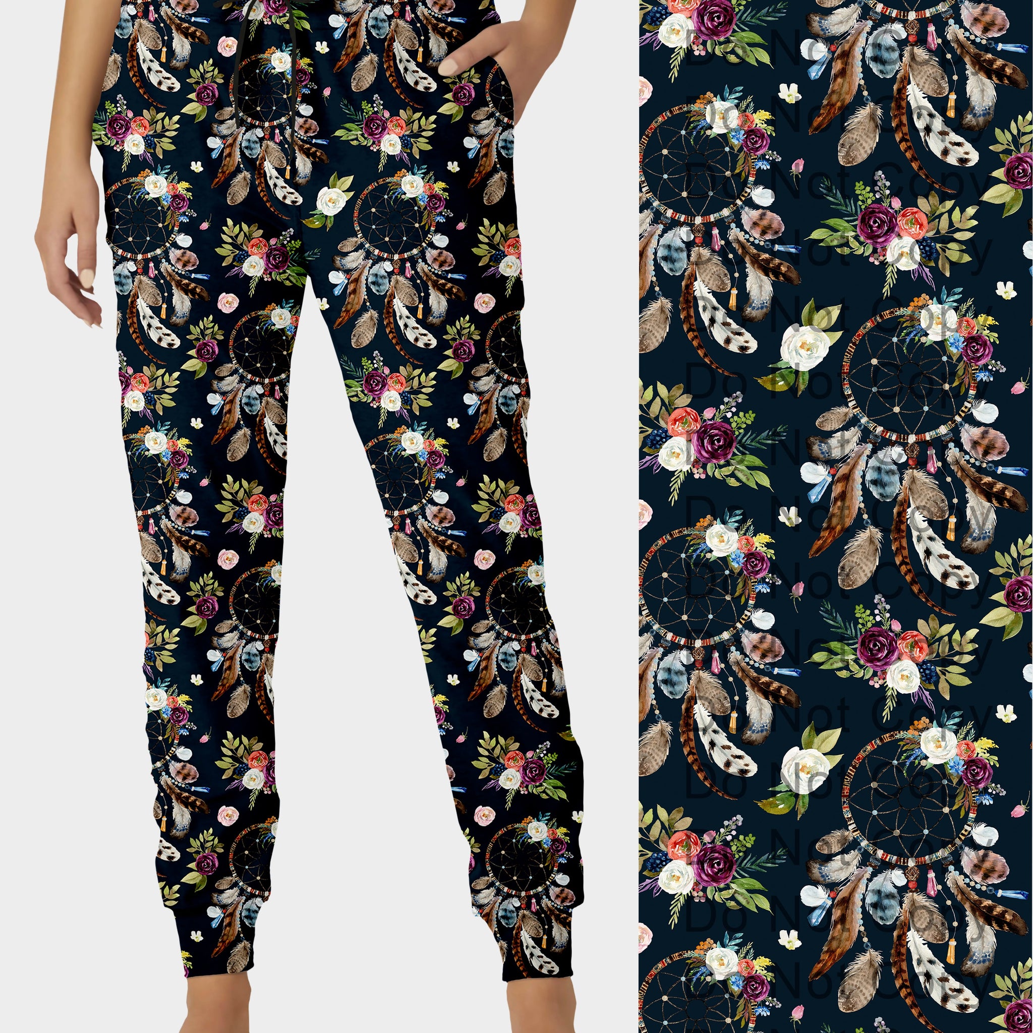 RTS - Boho Dreamcatcher Joggers