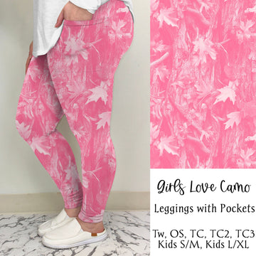 Girls Love Camo Leggings/Joggers | Run ends 12/9 | ETA 42 Days