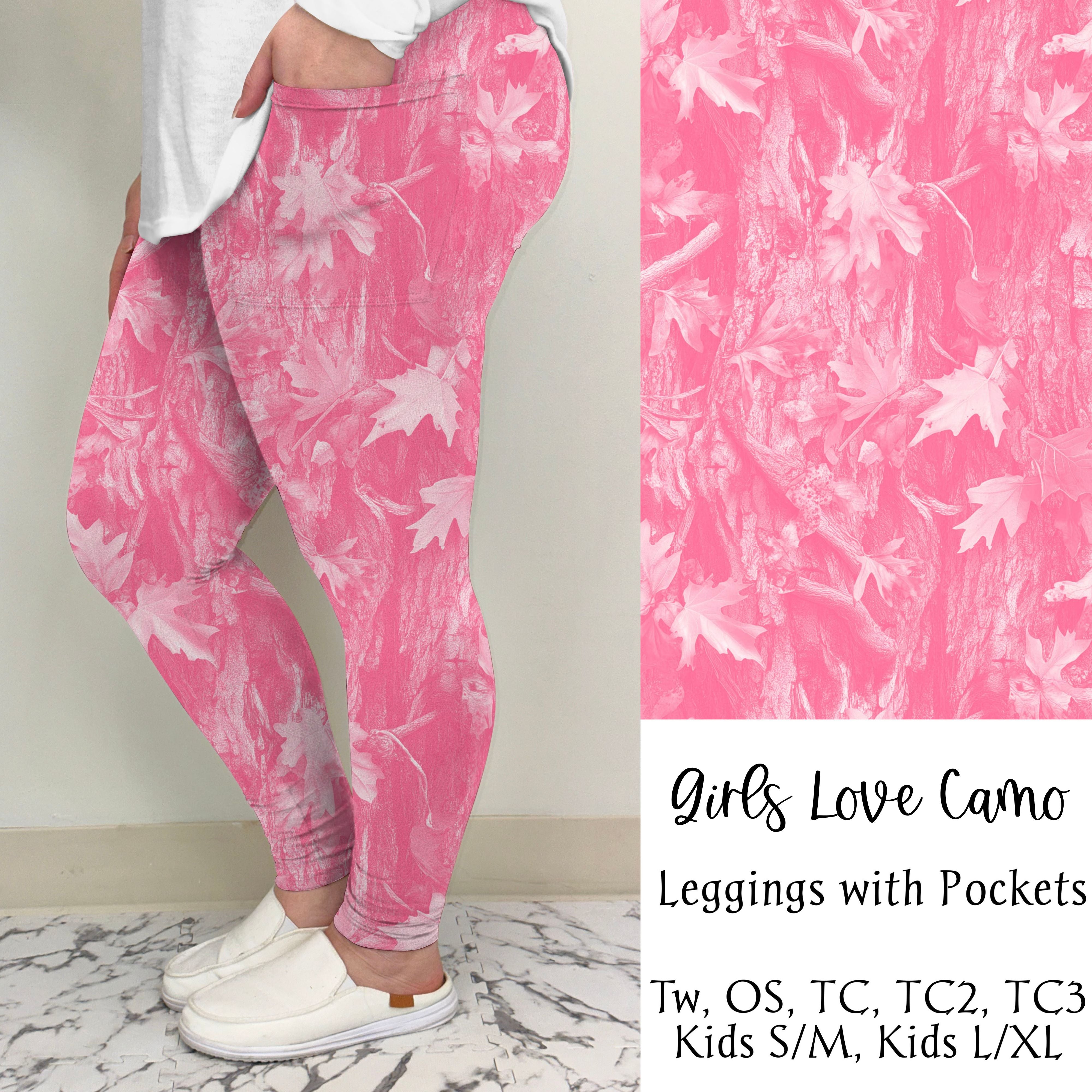 Girls Love Camo Leggings/Joggers | Run ends 12/9 | ETA 42 Days