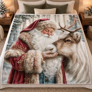 Santa Reindeer 50x60 Blanket | Run Ends 10/9 | ETA 42 days