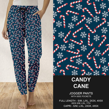 B312 - Preorder Candy Cane Joggers (Closes 9/13. ETA: mid Nov.)