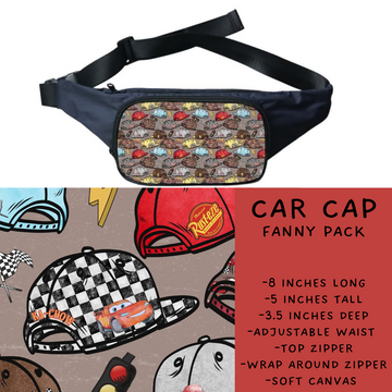 Batch #276 - Fanny Packs & Drawstring Backpacks - Closes 1/24 - ETA late March - Car Cap Fanny Pack