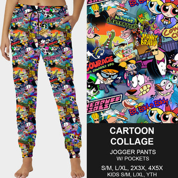 RTS - Cartoon Collage Joggers