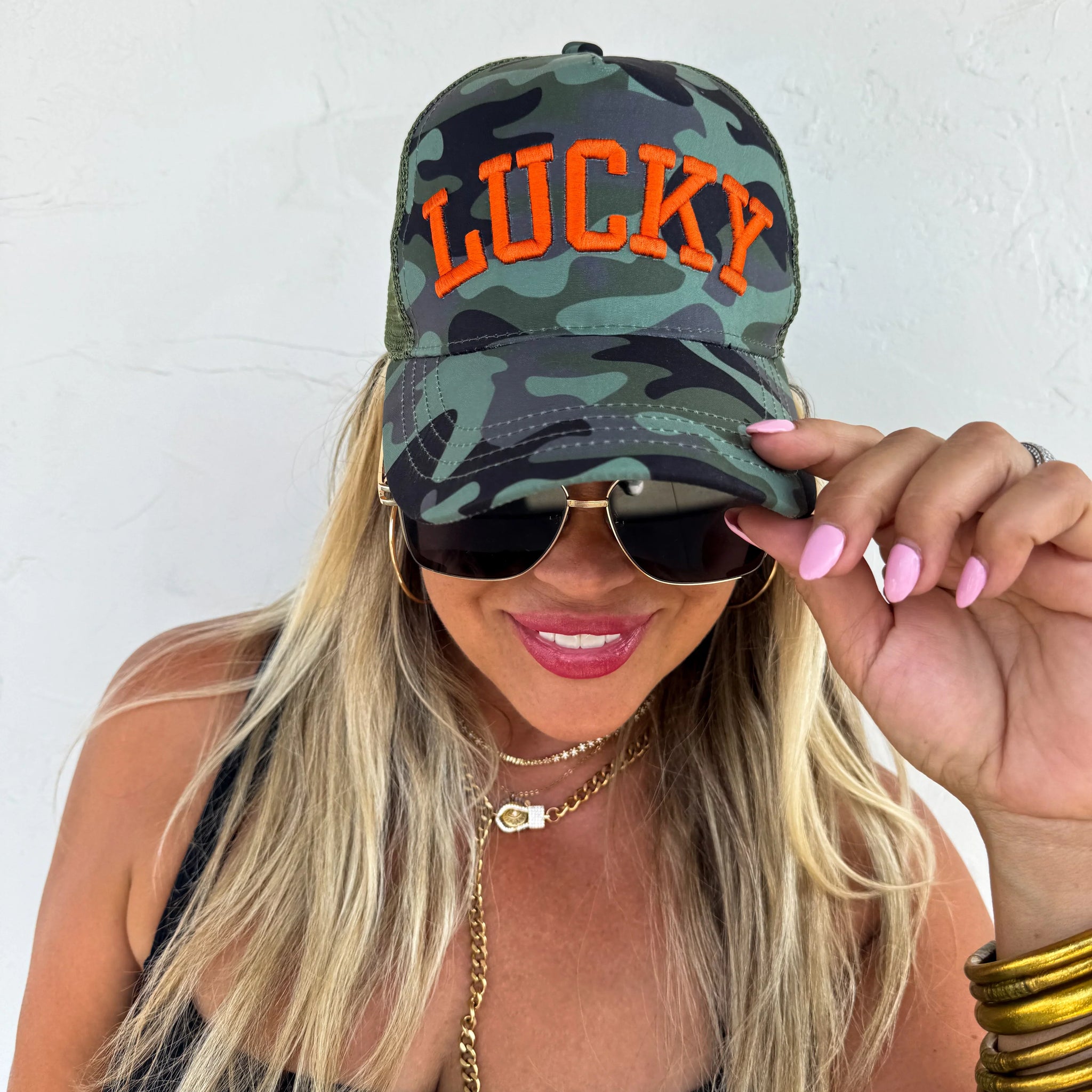 PREORDER: Lucky Camo Trucker Hat