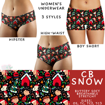 Ready To Ship - CB Snow Women's Underwear - Hipster TC3