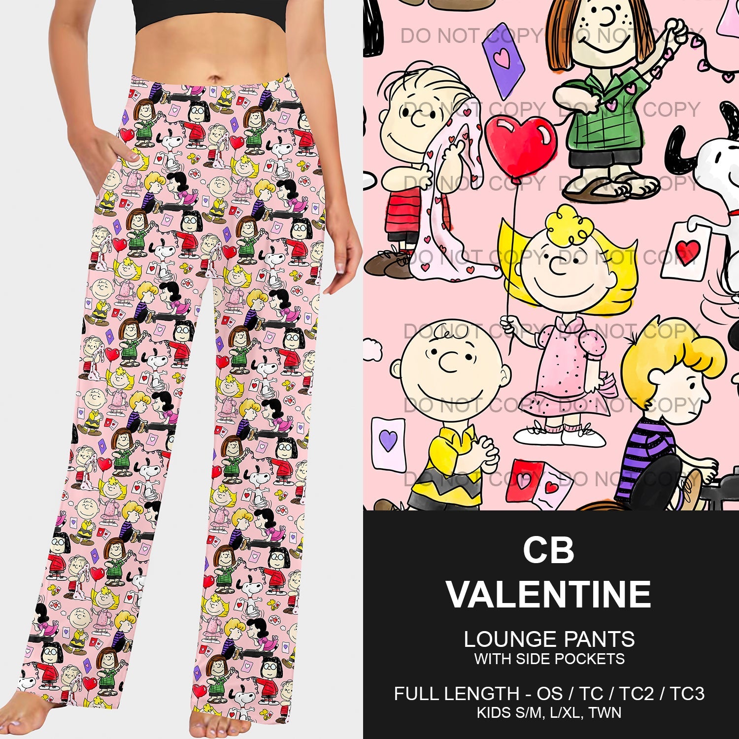 B196 - Preorder CB Valentine Lounge Pants (Closes 11/24. ETA late Jan.)