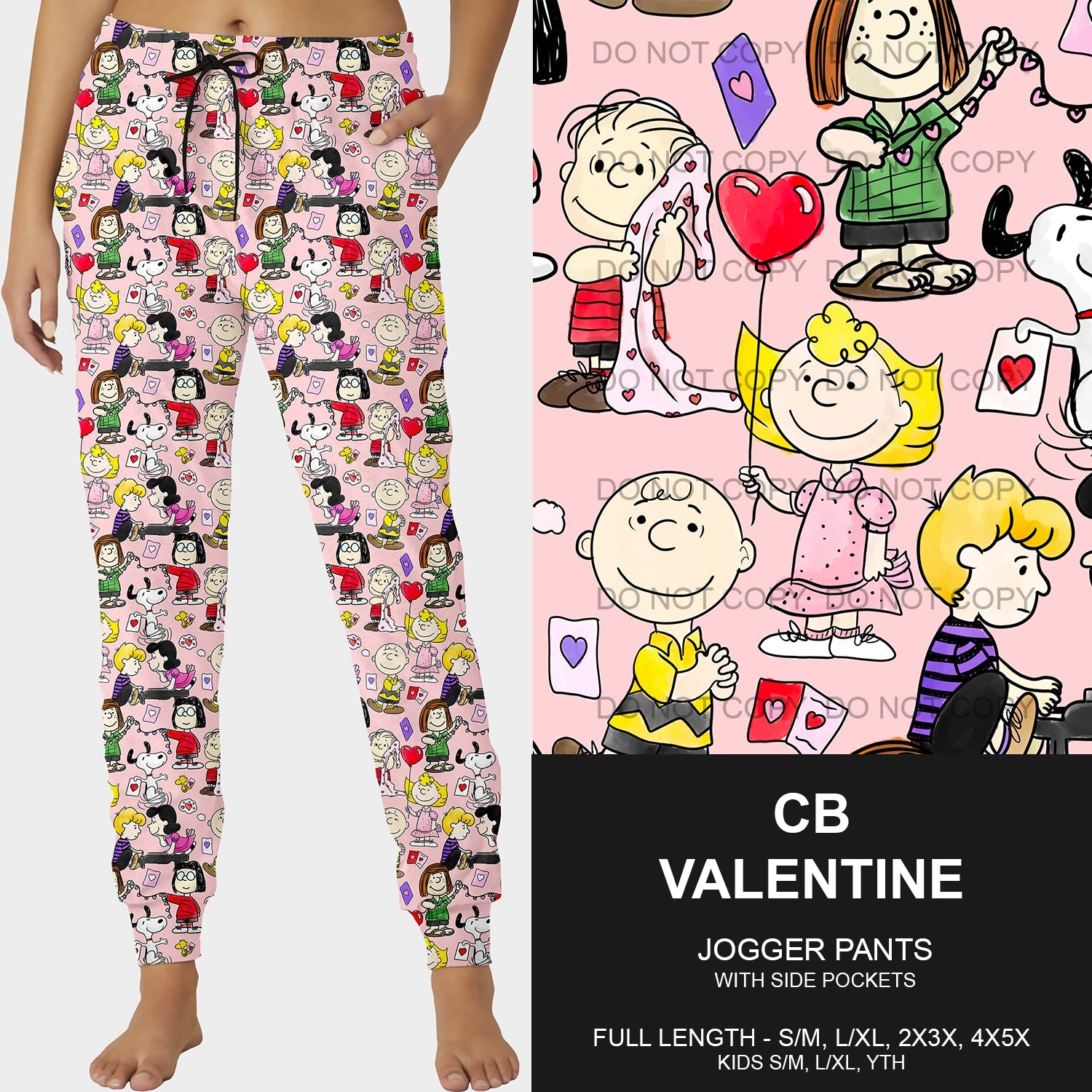 B196 - Preorder CB Valentine Joggers (Closes 11/24. ETA late Jan.)