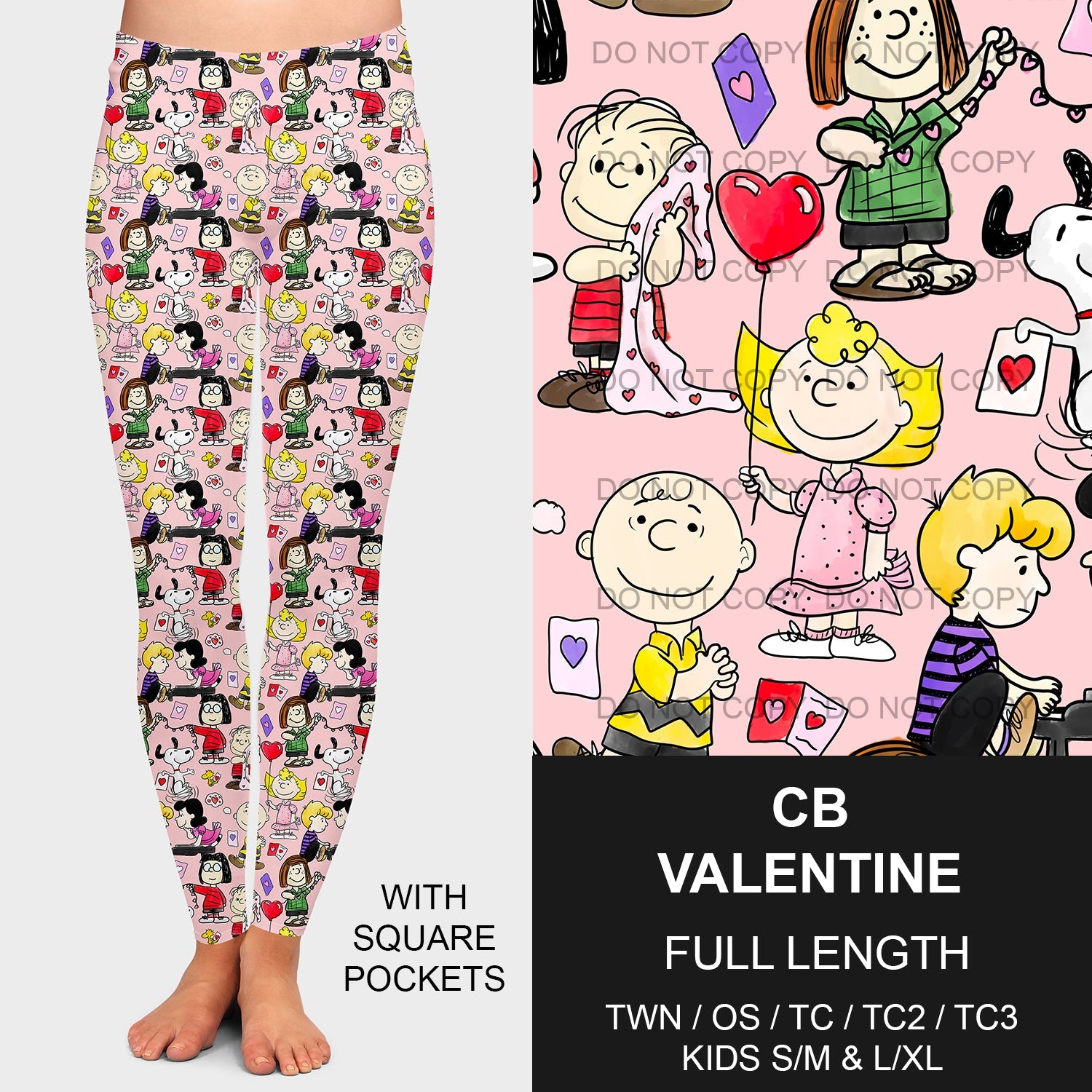 B196 - Preorder CB Valentine Leggings w/ Pockets (Closes 11/24. ETA late Jan.)