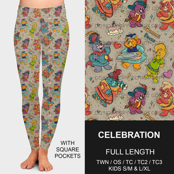 B200 - Preorder Celebration Leggings w/ Pockets (Closes 12/15. ETA late Feb.)