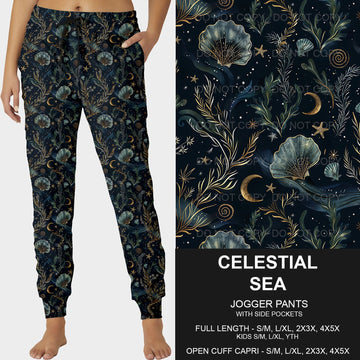 B208- Preorder Celestial Sea Joggers (Closes 1/26. ETA: early May)