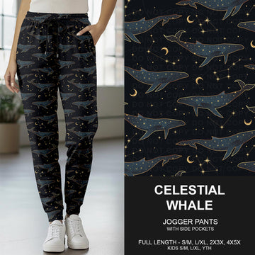B264 - Preorder Celestial Whale Jogger Pants (Closes 12/07. ETA early Feb.)